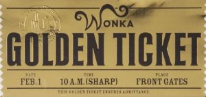 Wonka's The Golden Ticket