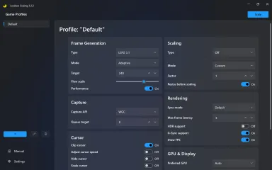 Lossless Scaling Screenshot 1
