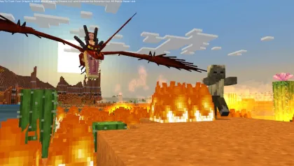 Minecraft How To Train Your Dragon Screenshot 2