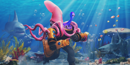 Roblox: Ink Master Squid Diver Screenshot 1