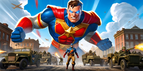 Early Preview Unveils the Evolving Vision of a WWII Marvel Game image
