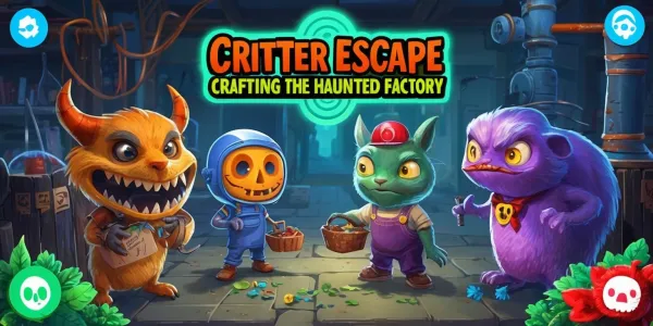 Critter Escape: Crafting Havens in the Haunted Factory image