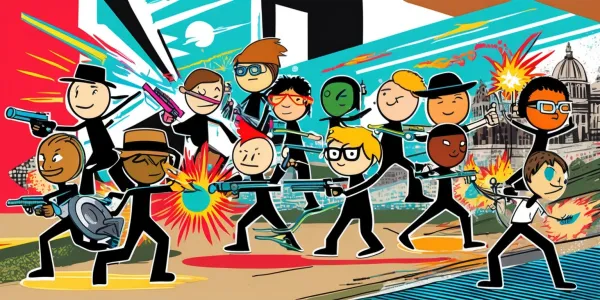 Revitalizing Retro Strategy: Modern Tactics in Classic Stick Figure Combat image