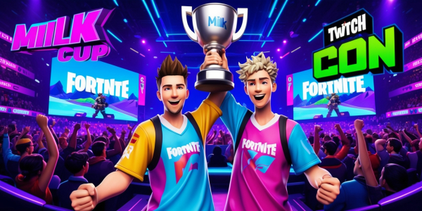 Fortnite Triumph at TwitchCon: American Duo Seizes Milk Cup Victory image