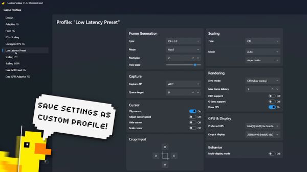 Lossless Scaling Screenshot 6