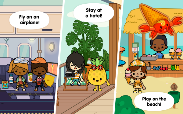 Toca Life: Vacation Screenshot 1