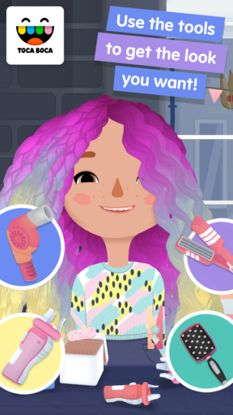 Toca Hair Salon 3 Screenshot 2