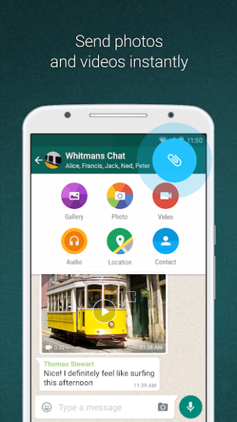 WhatsApp Messenger Screenshot 2