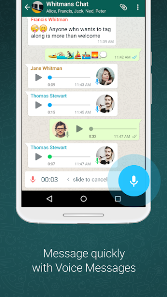WhatsApp Messenger Screenshot 4
