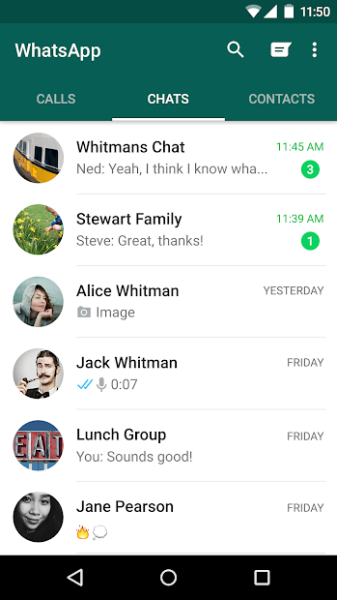 WhatsApp Messenger Screenshot 6
