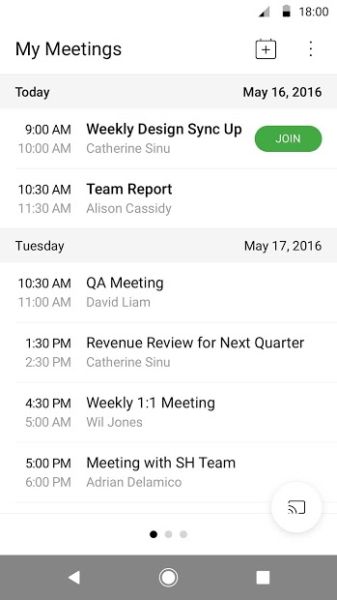 Cisco Webex Meetings Screenshot 2