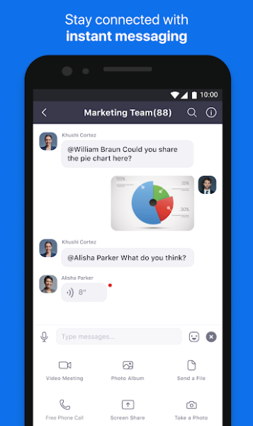ZOOM Cloud Meetings Screenshot 1