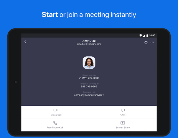 ZOOM Cloud Meetings Screenshot 6