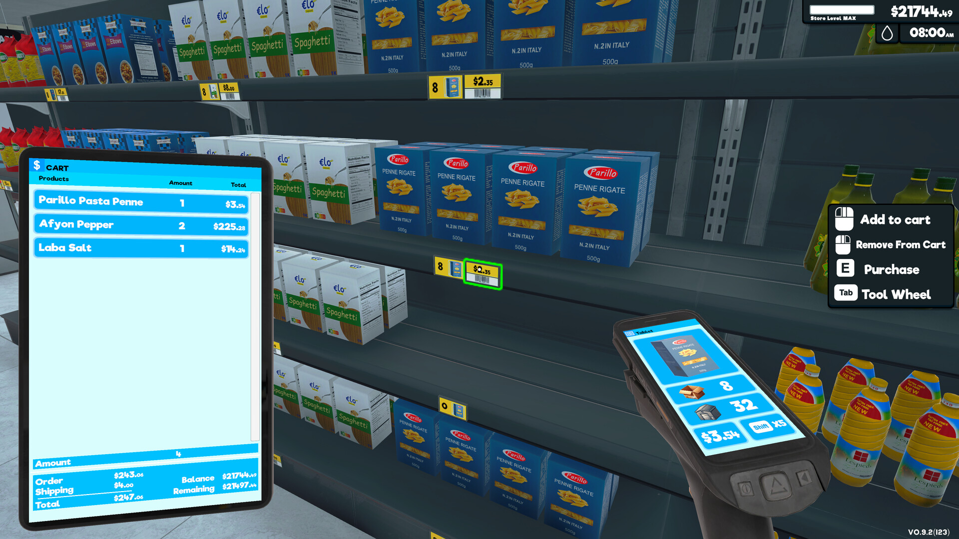 Supermarket Simulator
